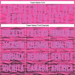 Rosa Uniform Fußball Schwarz-Licht Custom Sublimation Jersey Blau Rosa Uniform Fußball Schwarz-Licht Custom Sublimation Jersey Blau
